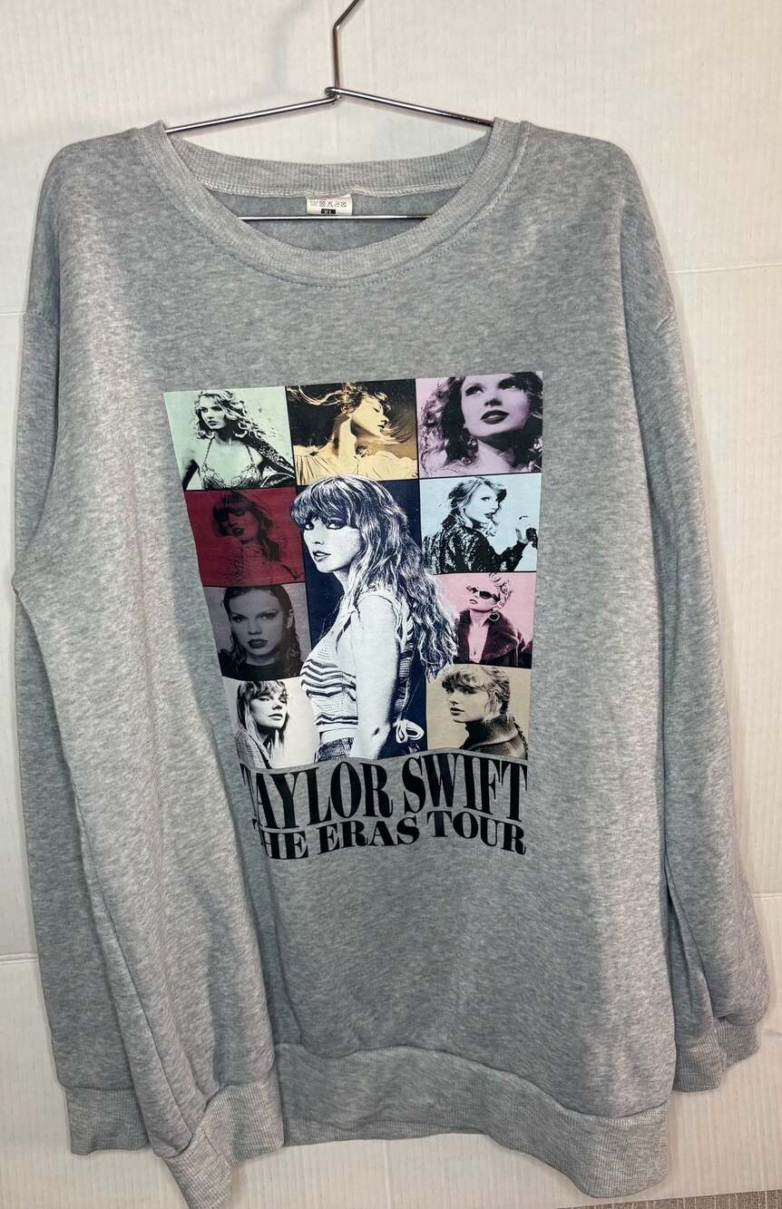 Taylor Swift The Eras Tour Graphic Crewneck Sweatshirt